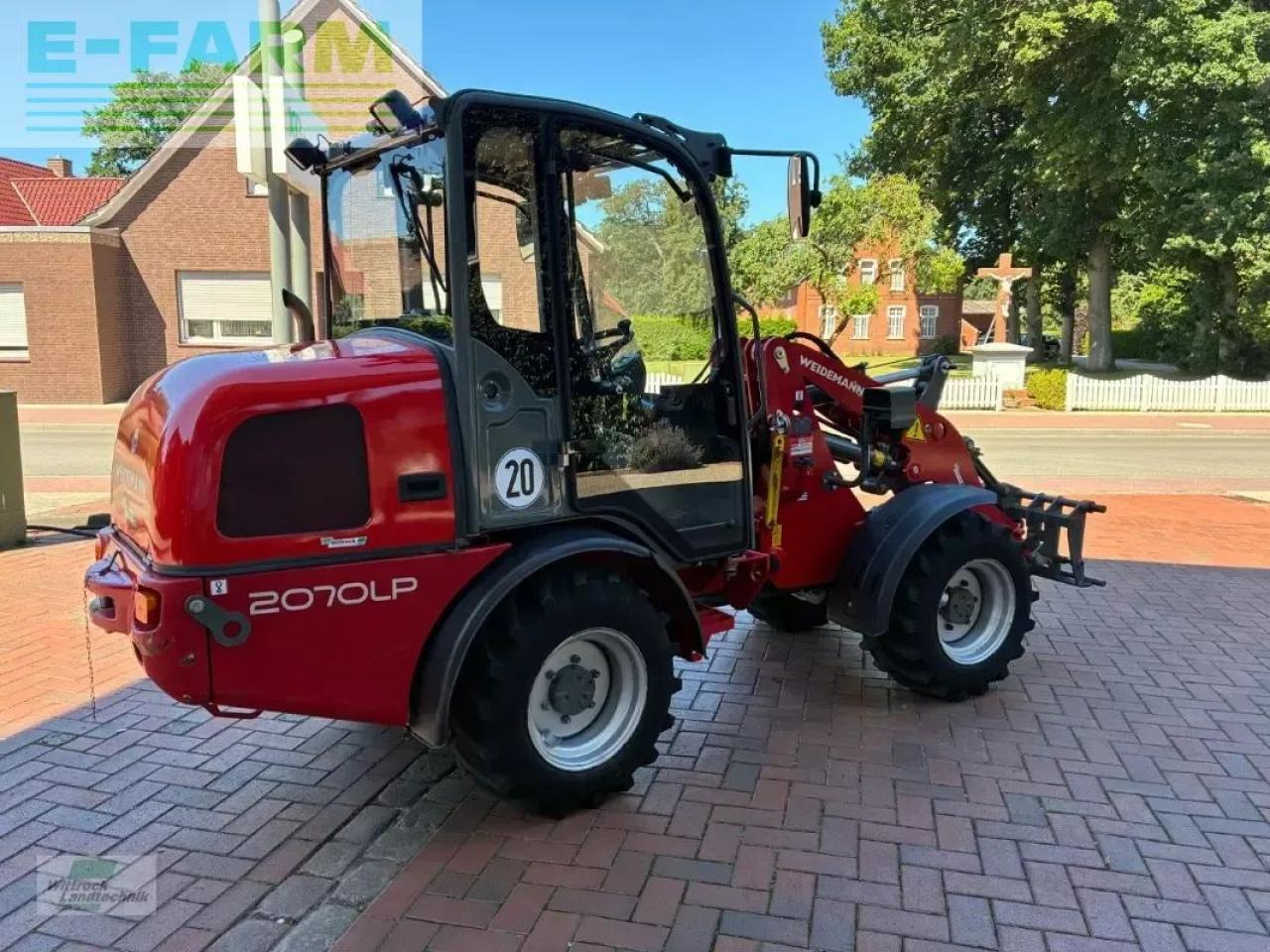 Weidemann 2070 cx lp - Cargadora de ruedas: foto 4 Weidemann 2070 cx lp - Cargadora de ruedas: foto 4