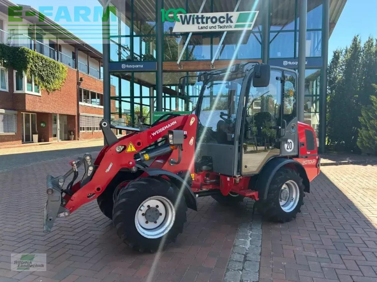 Weidemann 2070 cx lp - Cargadora de ruedas: foto 2 Weidemann 2070 cx lp - Cargadora de ruedas: foto 2