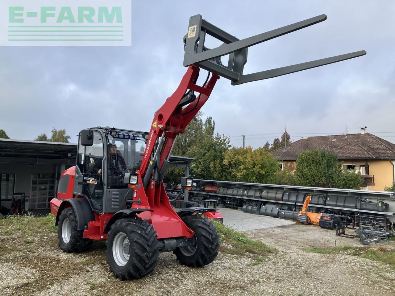 Weidemann 3080lp für geflügelkistengabel sofort verfügbar - Miniexcavadora: foto 2 Weidemann 3080lp für geflügelkistengabel sofort verfügbar - Miniexcavadora: foto 2