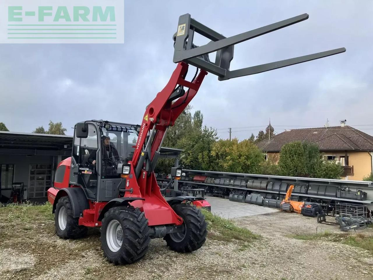Weidemann 3080lp für geflügelkistengabel sofort verfügbar - Cargadora de ruedas: foto 3 Weidemann 3080lp für geflügelkistengabel sofort verfügbar - Cargadora de ruedas: foto 3