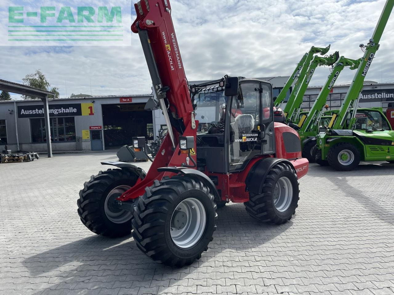 Weidemann 4080lp tele 30km/h - Miniexcavadora: foto 3 Weidemann 4080lp tele 30km/h - Miniexcavadora: foto 3