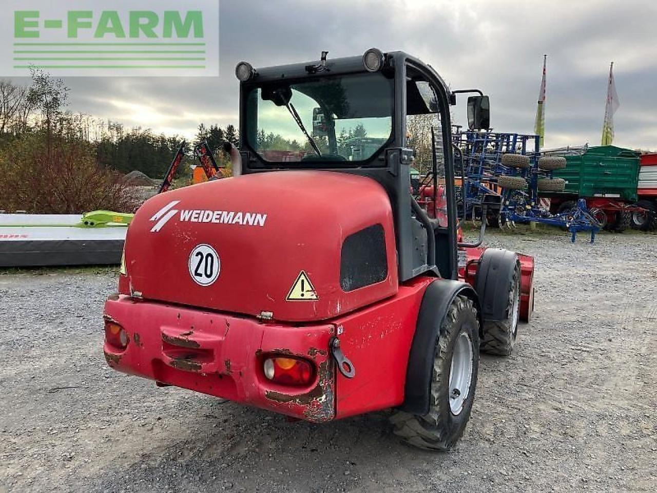 Weidemann gebr. 3070 cx 60 hoflader - Miniexcavadora: foto 4 Weidemann gebr. 3070 cx 60 hoflader - Miniexcavadora: foto 4