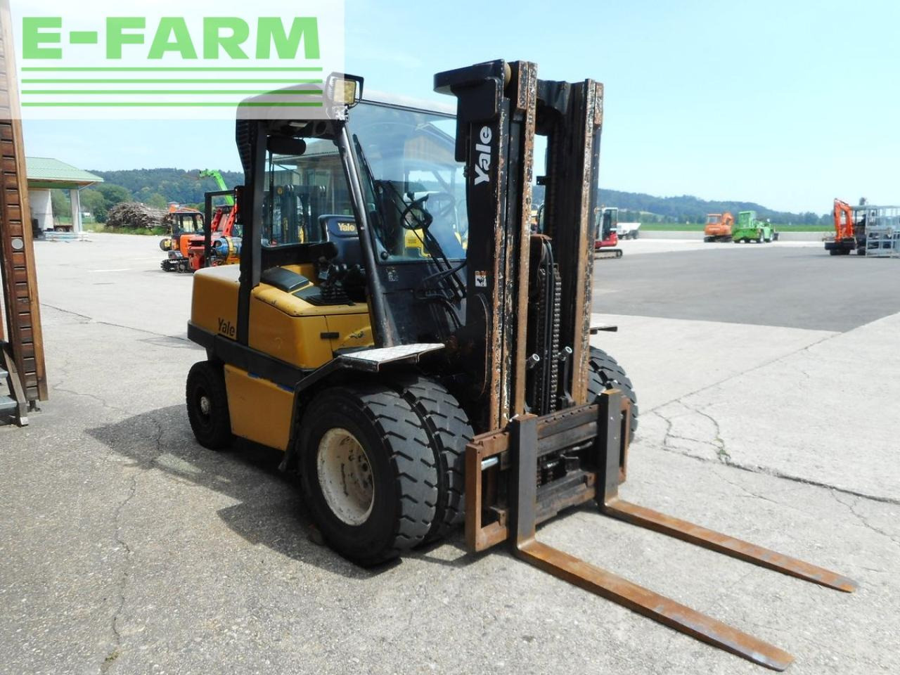 Yale gdp45mj ( triplex 4,3m + ss + zwillingsreifen ) - Carretilla elevadora: foto 5 Yale gdp45mj ( triplex 4,3m + ss + zwillingsreifen ) - Carretilla elevadora: foto 5