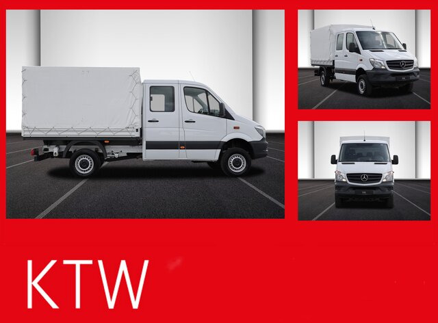 MERCEDES-BENZ Sprinter 316CDI DOKA,Allrad,Klima,Standhzg. - Furgoneta caja abierta, Furgoneta combi: foto 1 MERCEDES-BENZ Sprinter 316CDI DOKA,Allrad,Klima,Standhzg. - Furgoneta caja abierta, Furgoneta combi: foto 1