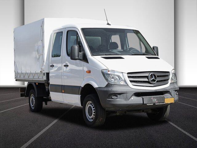 Furgoneta caja abierta, Furgoneta combi MERCEDES-BENZ Sprinter 316CDI DOKA,Allrad,Klima,Standhzg.: foto 19