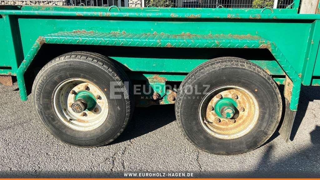 Remolque góndola rebajadas Blomenröhr 2-Achsen Anhänger, Tandem Tieflader für Bagger: foto 10