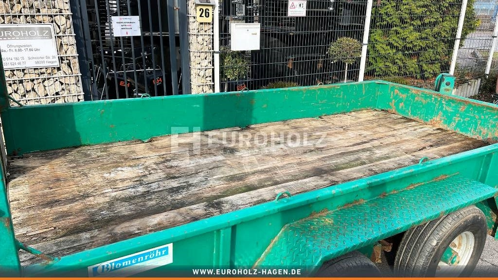 Remolque góndola rebajadas Blomenröhr 2-Achsen Anhänger, Tandem Tieflader für Bagger: foto 8