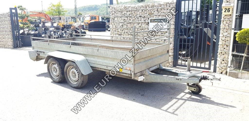 Brenderup Tandem Anhänger mit 2-Achsen - Remolque plataforma/ Caja abierta: foto 2 Brenderup Tandem Anhänger mit 2-Achsen - Remolque plataforma/ Caja abierta: foto 2