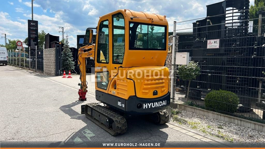 Miniexcavadora Hyundai Minibagger Robex 16.9, Powertilt, Schnellw. MS 01: foto 13