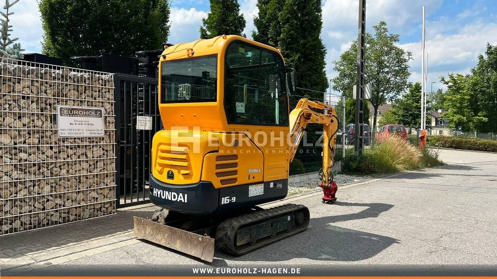 Miniexcavadora Hyundai Minibagger Robex 16.9, Powertilt, Schnellw. MS 01: foto 17