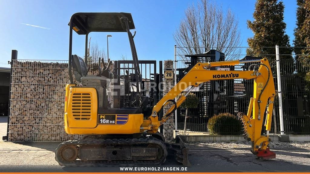 Miniexcavadora Komatsu Minibagger PC 16 R-3HS, Schnellwechsler MS01: foto 5