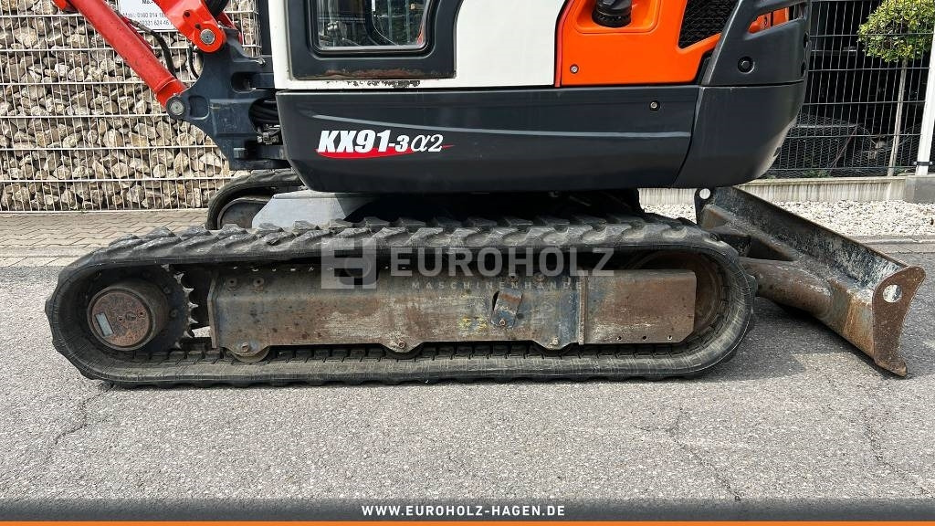 Miniexcavadora Kubota Minibagger KX 91-3 S2 mit Schnellwechsler MS03: foto 8