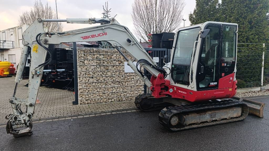 Takeuchi TB 260 Powertilt und Schnellwechsler MS 03, Radio - Miniexcavadora: foto 2 Takeuchi TB 260 Powertilt und Schnellwechsler MS 03, Radio - Miniexcavadora: foto 2