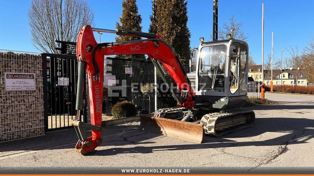 Wacker Neuson Minibagger 6003, Schnellwechsler MS03, Knickmatik - Miniexcavadora: foto 1 Wacker Neuson Minibagger 6003, Schnellwechsler MS03, Knickmatik - Miniexcavadora: foto 1