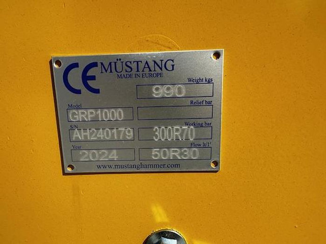 Pinza de manipulación nuevo Mustang GRP1000 Abbruch- & Sortiergreifer: foto 9