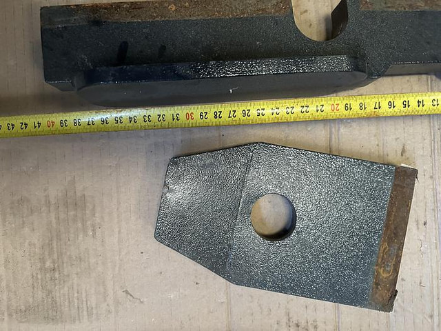 Recambio nuevo Big Anschweißhaken passend zu Merlo Aufnahme Heavy Duty Ausführung: foto 6