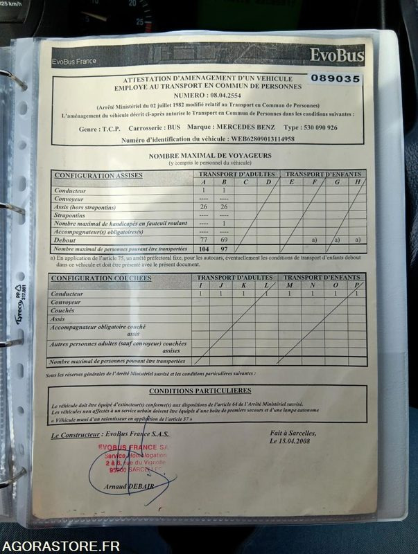 MERCEDES CITARO N°089035 - Autobús: foto 5 MERCEDES CITARO N°089035 - Autobús: foto 5