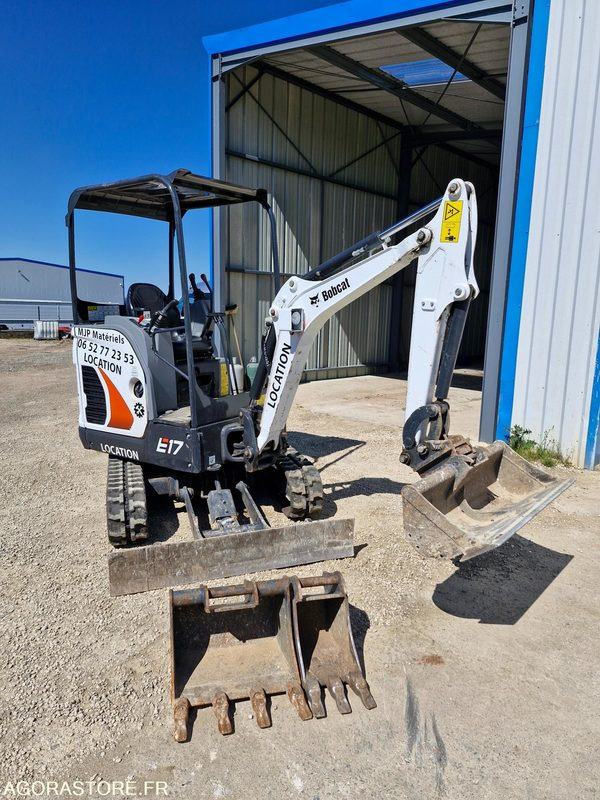 BOBCAT E17 2024 400h - Miniexcavadora: foto 1 BOBCAT E17 2024 400h - Miniexcavadora: foto 1