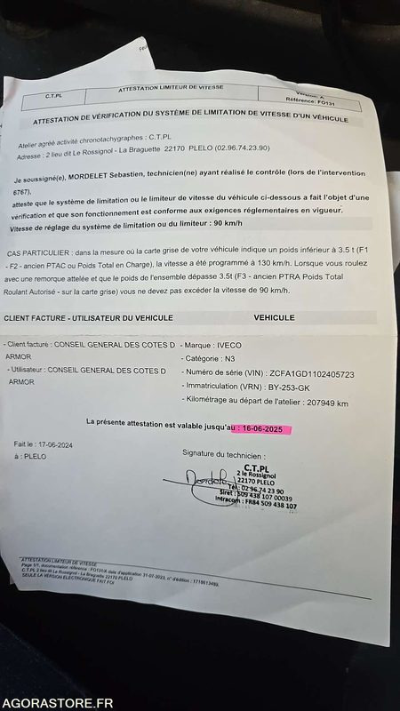 Leasing para IVECO CAM - 2003 - 213734 KM - BY-253-GK IVECO CAM - 2003 - 213734 KM - BY-253-GK: foto 33 Leasing para IVECO CAM - 2003 - 213734 KM - BY-253-GK IVECO CAM - 2003 - 213734 KM - BY-253-GK: foto 33