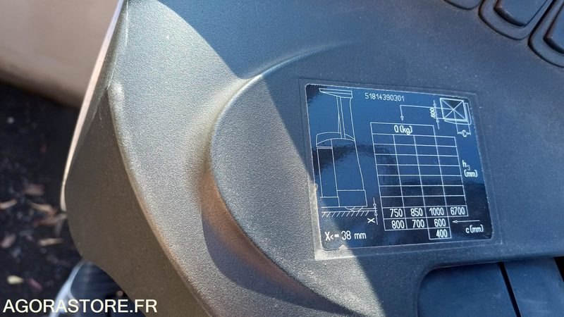 Chariot retractable (Cat.5 R489) STILL FM-X 10 3800H (C649) - Carretilla elevadora eléctrica: foto 5 Chariot retractable (Cat.5 R489) STILL FM-X 10 3800H (C649) - Carretilla elevadora eléctrica: foto 5