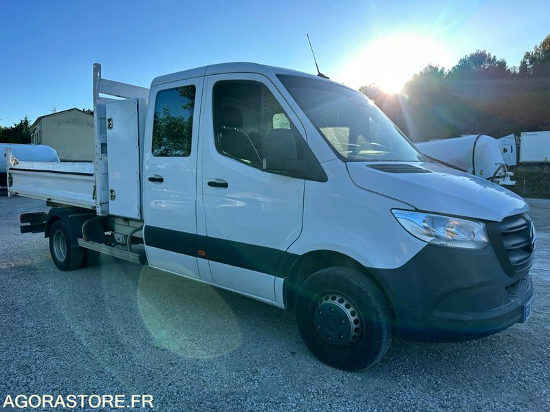MERCEDES SPRINTER BENNE DOUBLE CABINE 514 CDI 2021 53000 KMS - Furgoneta basculante: foto 2 MERCEDES SPRINTER BENNE DOUBLE CABINE 514 CDI 2021 53000 KMS - Furgoneta basculante: foto 2