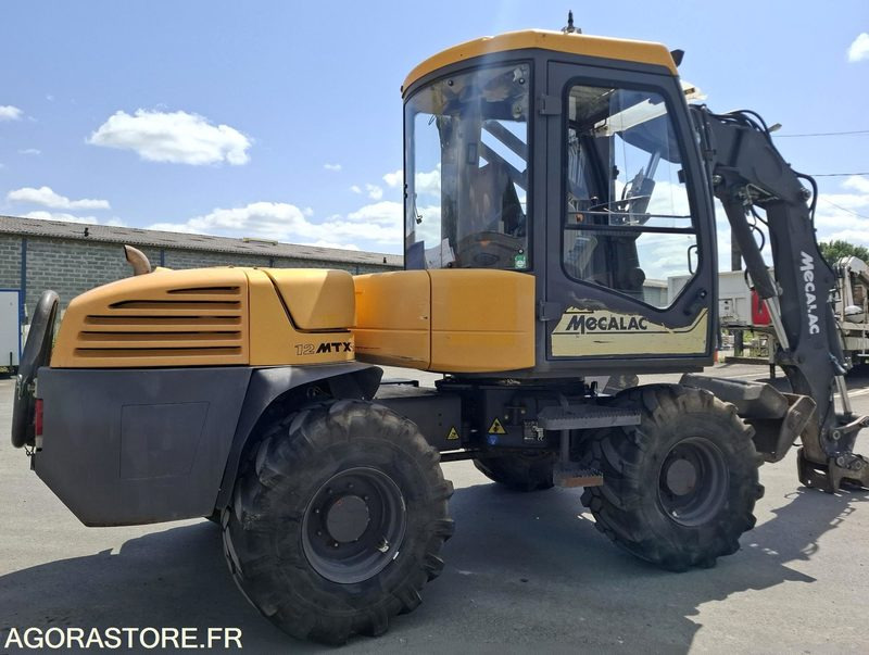 PELLE SUR PNEUS MECALAC 12MTX 4.5 - 2013 / 8 700 HEURES - Excavadora: foto 1 PELLE SUR PNEUS MECALAC 12MTX 4.5 - 2013 / 8 700 HEURES - Excavadora: foto 1