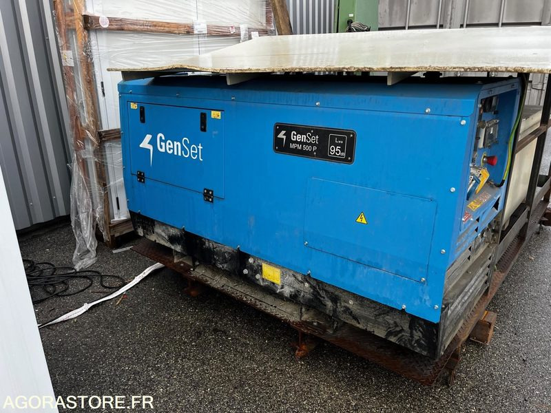 POSTE A SOUDER AVEC GENERATRICE - GENSET - MPM 500P - Equipo de construcción: foto 5 POSTE A SOUDER AVEC GENERATRICE - GENSET - MPM 500P - Equipo de construcción: foto 5