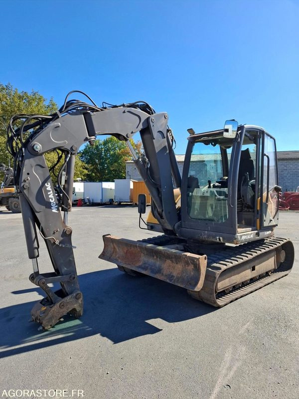 Pelle sur chenilles MECALAC 8MCR - 6920 heures - 2014 - N° série 130951 - Excavadora de cadenas: foto 1 Pelle sur chenilles MECALAC 8MCR - 6920 heures - 2014 - N° série 130951 - Excavadora de cadenas: foto 1