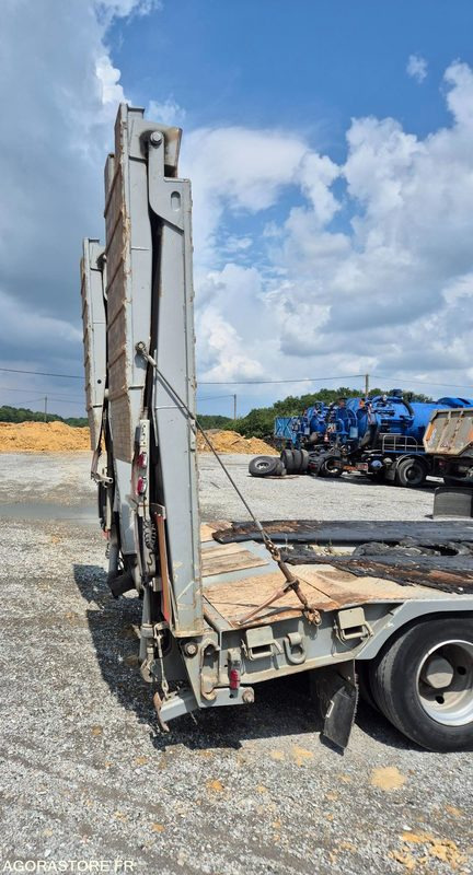 Porte engins 4 essieux - Remolque góndola rebajadas: foto 5 Porte engins 4 essieux - Remolque góndola rebajadas: foto 5
