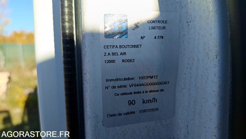 Barredora vial RENAULT MAJOR SCARAB - 2007 - 4730h: foto 8