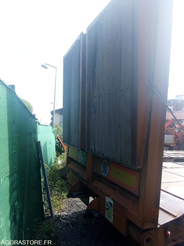 Remolque góndola rebajadas Remorque porte engins 2 essieux 32Tonnes: foto 7