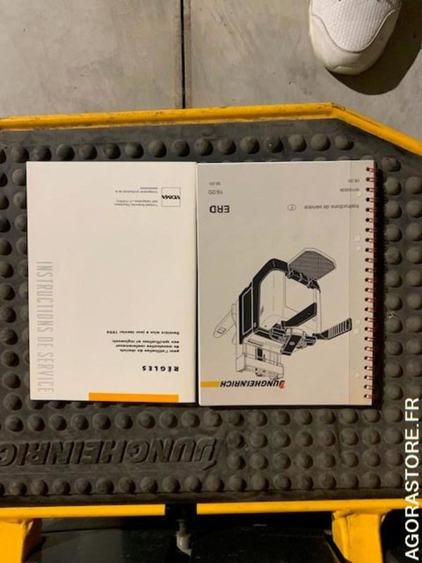 Transpalette électrique sur batteries déchargées. JUNGHEINRICH - Transpaleta: foto 5 Transpalette électrique sur batteries déchargées. JUNGHEINRICH - Transpaleta: foto 5