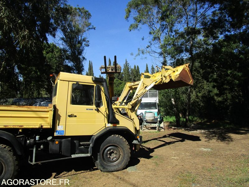 Unimog U140 - 1994 - 115 000km - TRES BON ETAT - Retroexcavadora: foto 2 Unimog U140 - 1994 - 115 000km - TRES BON ETAT - Retroexcavadora: foto 2