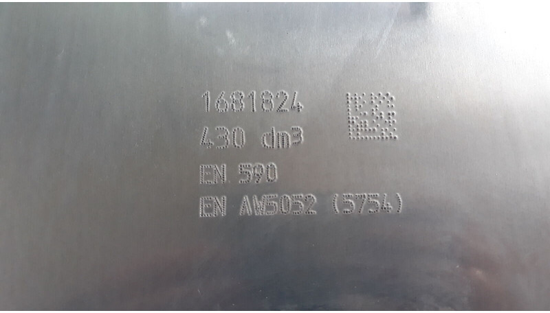 DAF OEM fuel tank 430L with brackets - Depósito de combustible para Camión: foto 4 DAF OEM fuel tank 430L with brackets - Depósito de combustible para Camión: foto 4