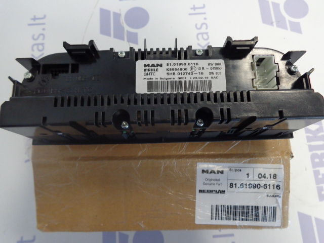 MAN NEW OE heater control unit - Salpicadero para Camión: foto 3 MAN NEW OE heater control unit - Salpicadero para Camión: foto 3