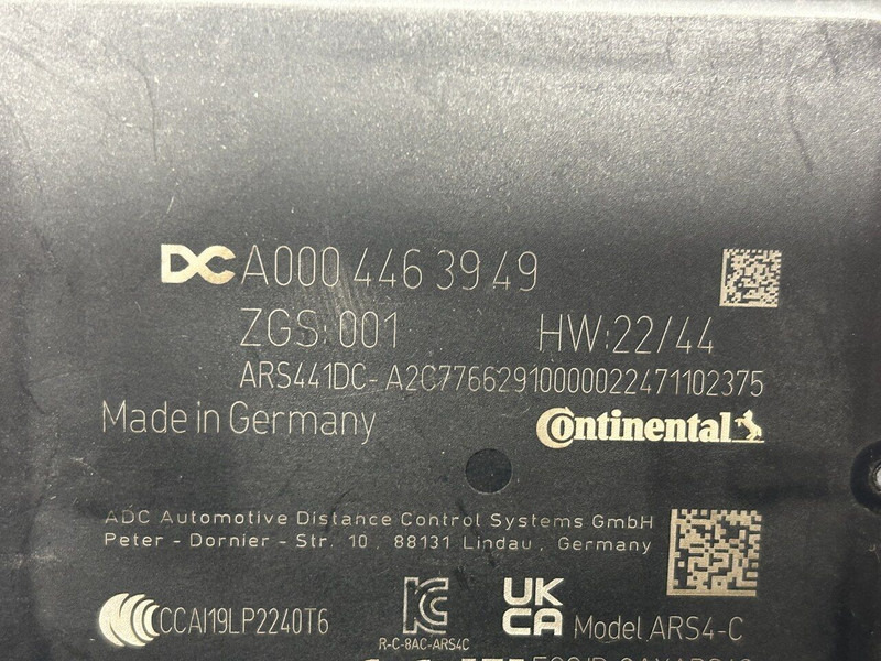 Mercedes-Benz NEW OEM distronic, radar sensor - Unidad de control para Camión: foto 4 Mercedes-Benz NEW OEM distronic, radar sensor - Unidad de control para Camión: foto 4