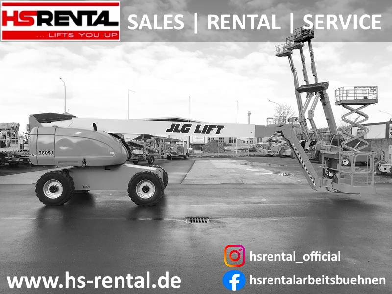 JLG 660SJ diesel 4x4 22m (1795) - Plataforma telescopica: foto 1 JLG 660SJ diesel 4x4 22m (1795) - Plataforma telescopica: foto 1