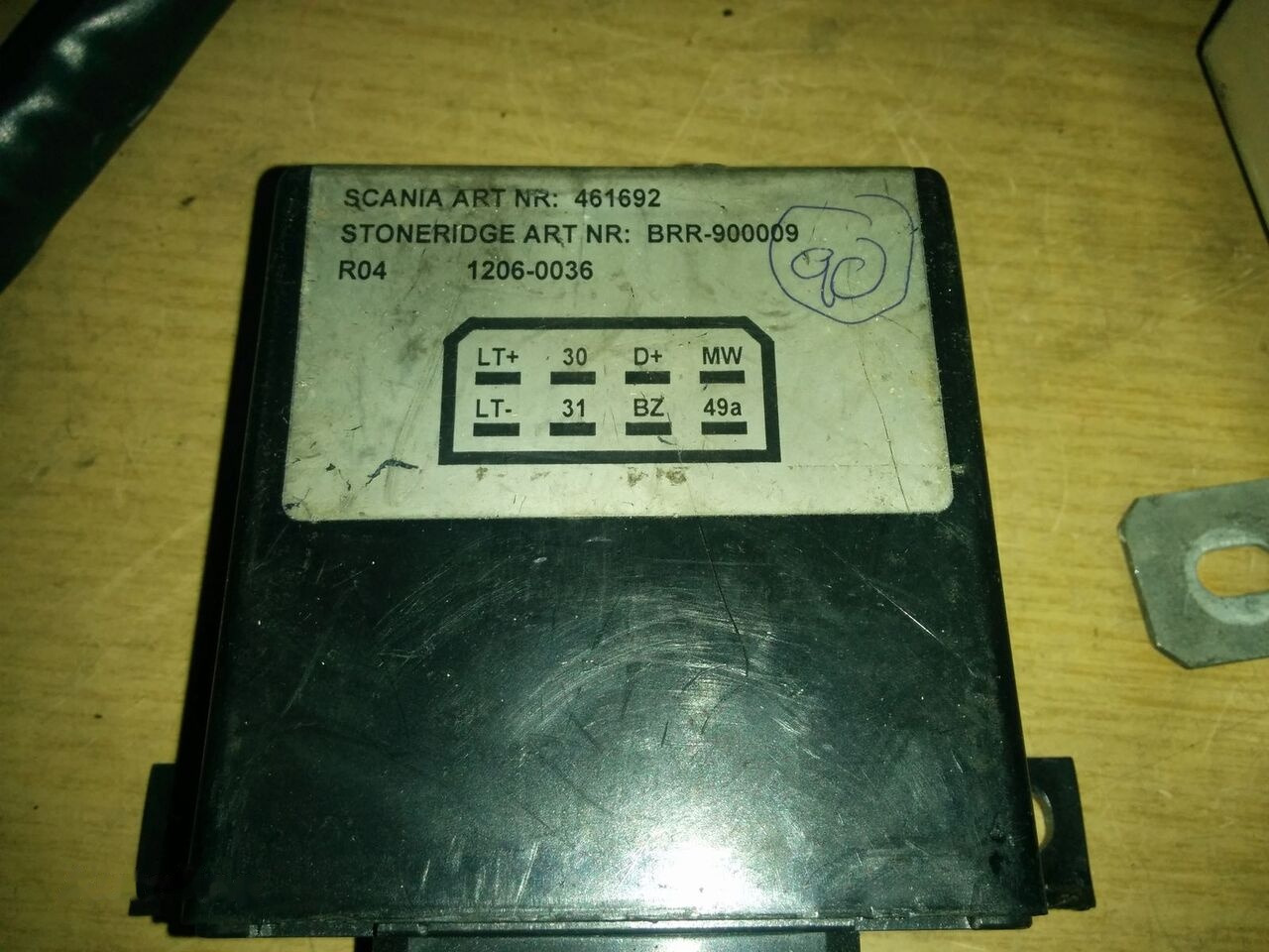 Bosch 0285001160 Airbag Sensor 1438746 Scania - Unidad de control para Autobús: foto 3 Bosch 0285001160 Airbag Sensor 1438746 Scania - Unidad de control para Autobús: foto 3