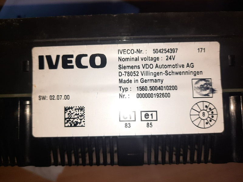 Iveco климат контроль Iveko - Salpicadero: foto 4 Iveco климат контроль Iveko - Salpicadero: foto 4