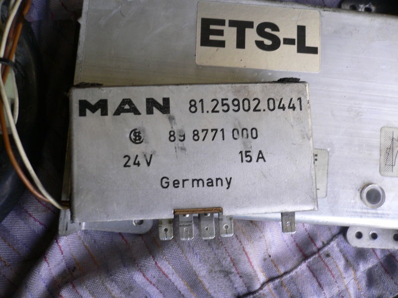 MAN ETS-L MAN - Unidad de control para Autobús: foto 3 MAN ETS-L MAN - Unidad de control para Autobús: foto 3