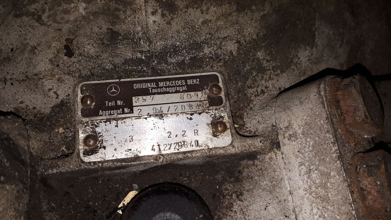 W 3H 110 . W4B 110.3 0 . G4-130. Mercedes-Benz o405 O 350/ MAN - Caja de cambios para Autobús: foto 4 W 3H 110 . W4B 110.3 0 . G4-130. Mercedes-Benz o405 O 350/ MAN - Caja de cambios para Autobús: foto 4