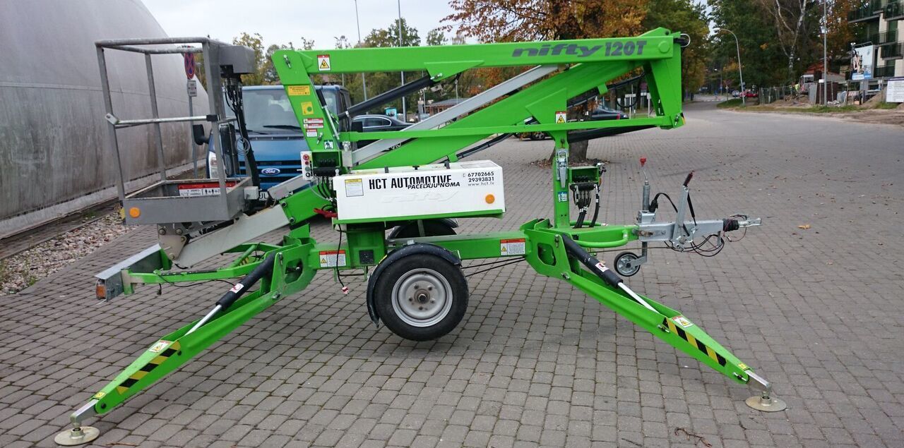 NIFTYLIFT N120T - Plataforma articulada, Plataforma elevadora remolcable: foto 3 NIFTYLIFT N120T - Plataforma articulada, Plataforma elevadora remolcable: foto 3