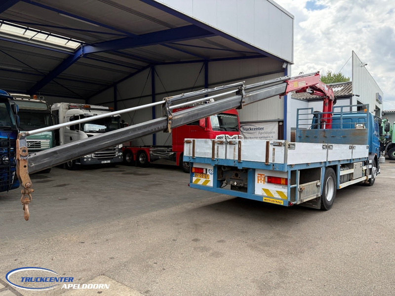 DAF CF 75.310 Manuel, Steel springs, HMF 1560 K3 - Camión caja abierta, Camión grúa: foto 2 DAF CF 75.310 Manuel, Steel springs, HMF 1560 K3 - Camión caja abierta, Camión grúa: foto 2