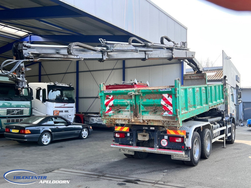 DAF CF 85.410 ATE, Hiab 166-3, 6x4 Big axle, Steel spring - Camión multibasculante, Camión grúa: foto 2 DAF CF 85.410 ATE, Hiab 166-3, 6x4 Big axle, Steel spring - Camión multibasculante, Camión grúa: foto 2
