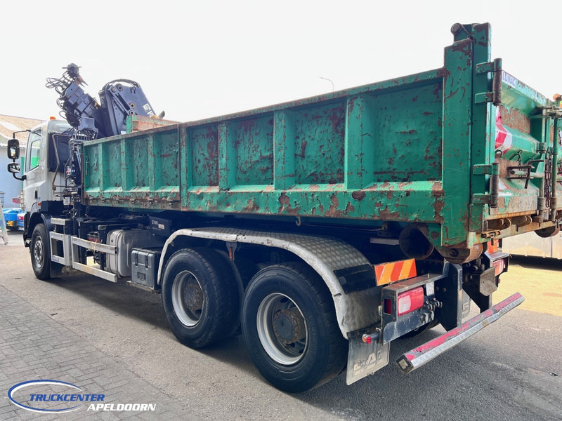 DAF CF 85.410 ATE, Hiab 166, 6x4 Big axle, Steel spring - Camión multibasculante, Camión grúa: foto 4 DAF CF 85.410 ATE, Hiab 166, 6x4 Big axle, Steel spring - Camión multibasculante, Camión grúa: foto 4
