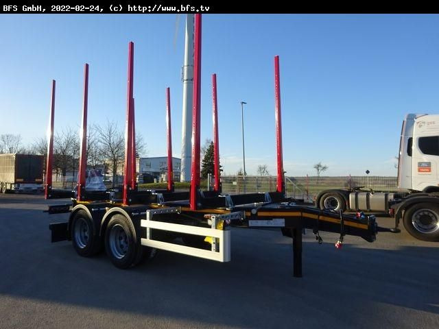 Doll Zentralachsanhänger A2T-LZ53 Tandem Kurzholz Anh - Remolque maderero: foto 1 Doll Zentralachsanhänger A2T-LZ53 Tandem Kurzholz Anh - Remolque maderero: foto 1