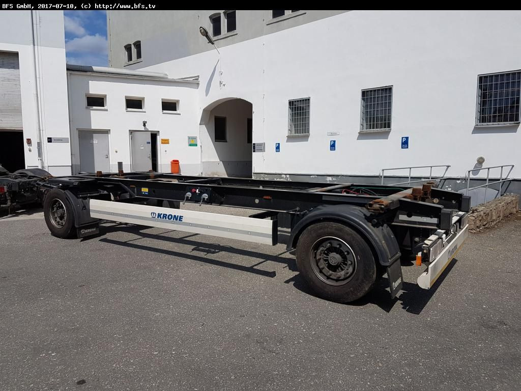 Krone Lafette AZ 18E BDF Lafette - Remolque portacontenedore/ Intercambiable: foto 2 Krone Lafette AZ 18E BDF Lafette - Remolque portacontenedore/ Intercambiable: foto 2