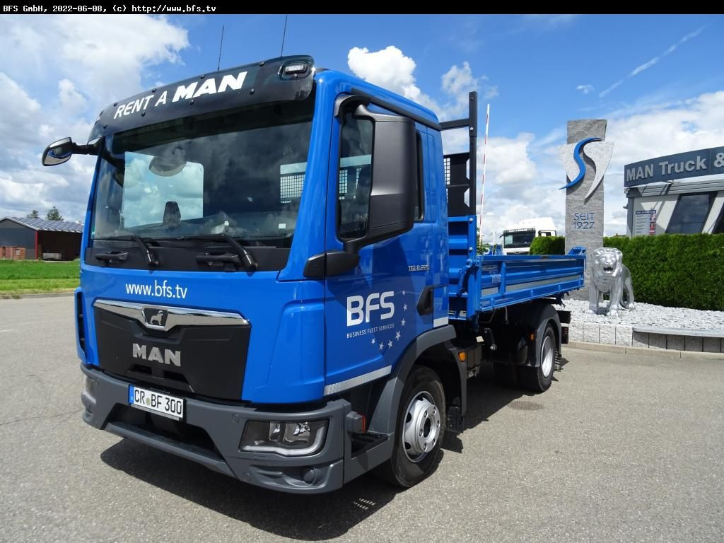 MAN TGL (TG3) 8.220 4x2 BB CH TG3, Schalter - Furgoneta basculante: foto 1 MAN TGL (TG3) 8.220 4x2 BB CH TG3, Schalter - Furgoneta basculante: foto 1