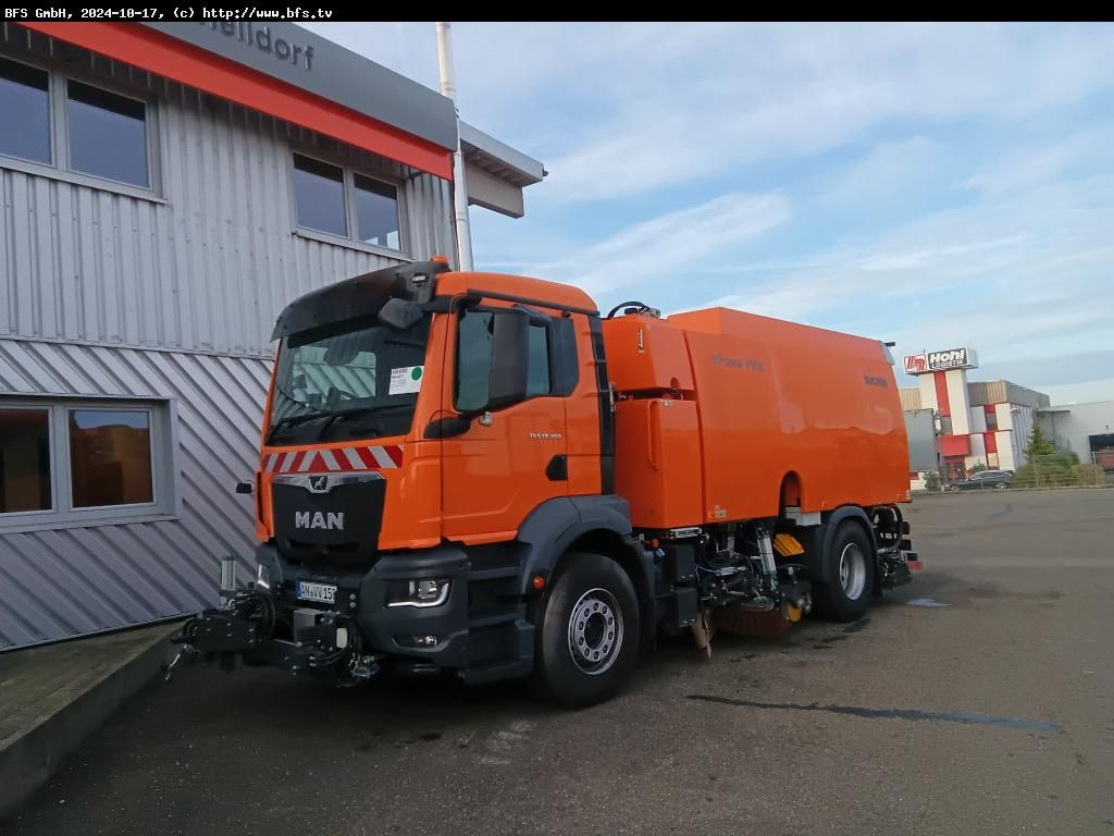 MAN TGS 18.360 4x2 BL BEAM S9000 / Bucher V90 Rotorc - Barredora vial: foto 1 MAN TGS 18.360 4x2 BL BEAM S9000 / Bucher V90 Rotorc - Barredora vial: foto 1