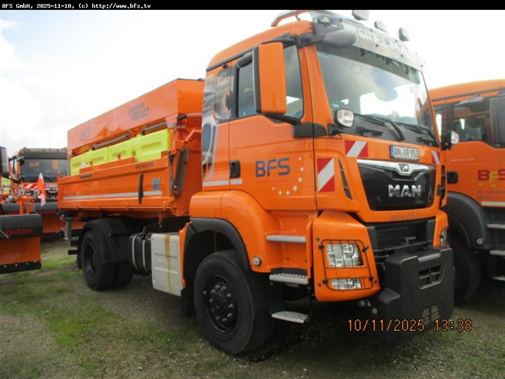MAN TGS 18.400 4x4 BL Winterdienst, Kipper - Camión volquete: foto 1 MAN TGS 18.400 4x4 BL Winterdienst, Kipper - Camión volquete: foto 1